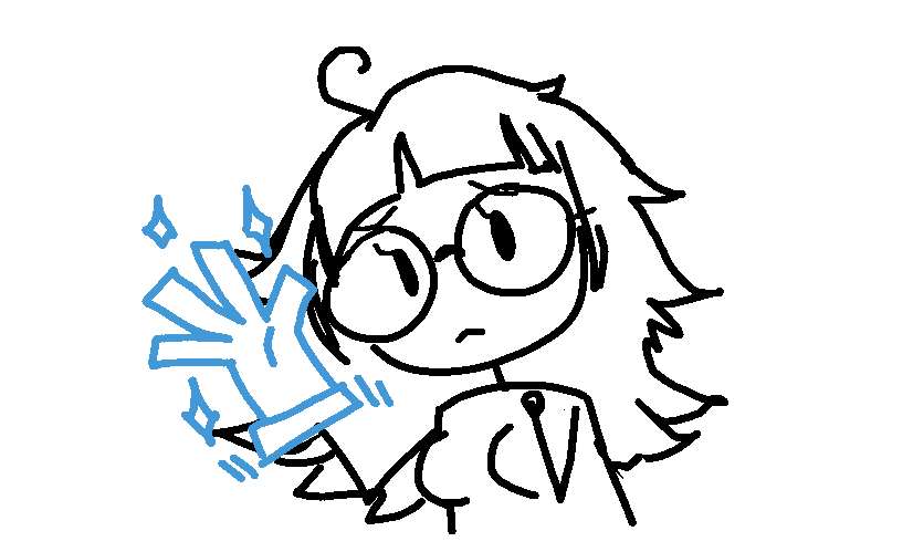 Sarah Smith looks down at the player character, her hand still covered with the cold fist